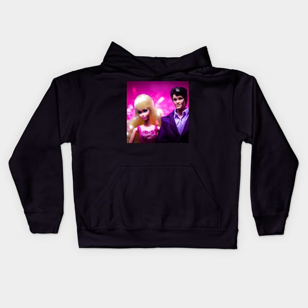 Blond Doll. Kids Hoodie by Canadaman99